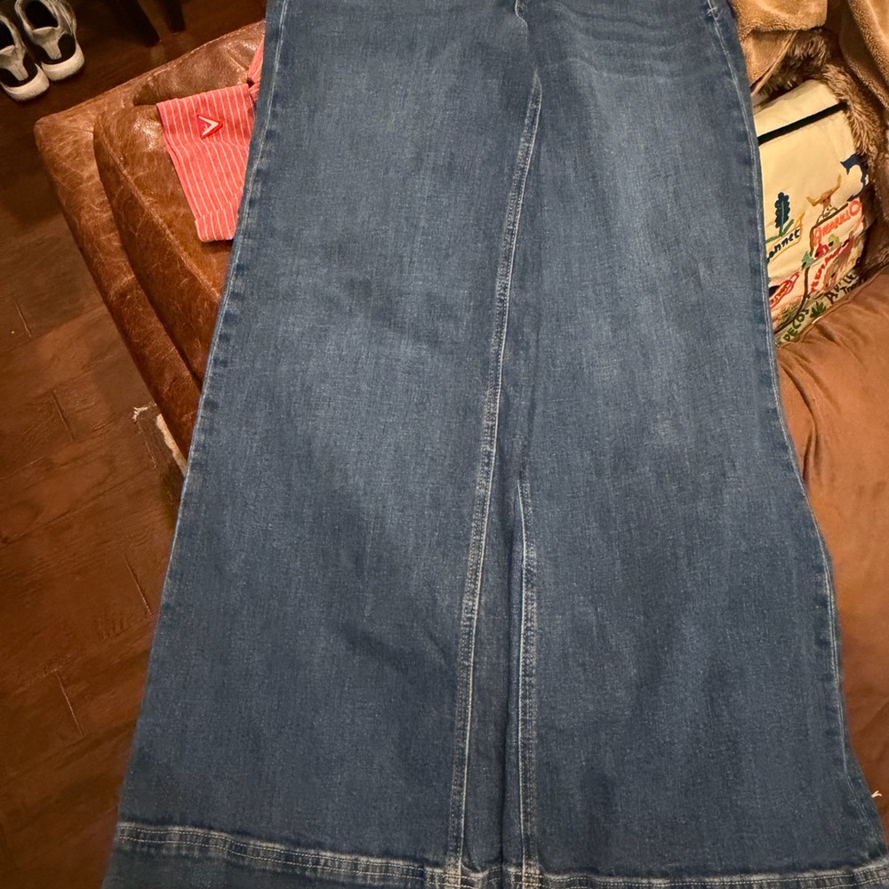 Maeve by Anthropologie high rise wide leg jean size 29, excellent condition! - Picture 10 of 11